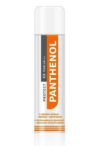 Panthenol Protect Protective Foam Soothing Sunburn Improving Skin Elasticity 150ml
