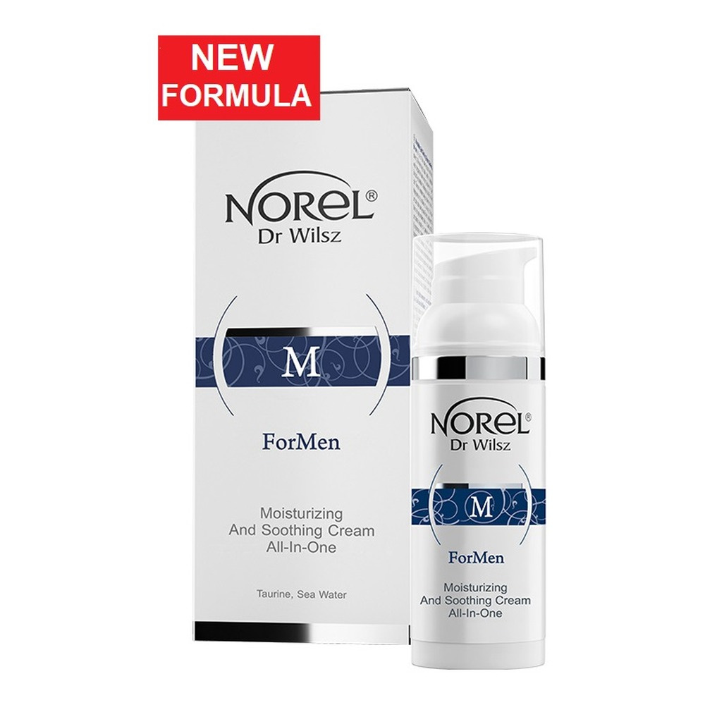 Norel All in One for Men Nawilżająco-Łagodzący Krem do Twarzy dla Mężczyzn 50ml