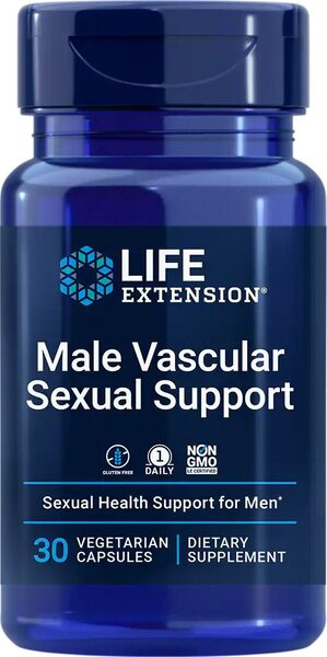 Life Extension Male Vascular Sexual Support for Men 30 Vcaps