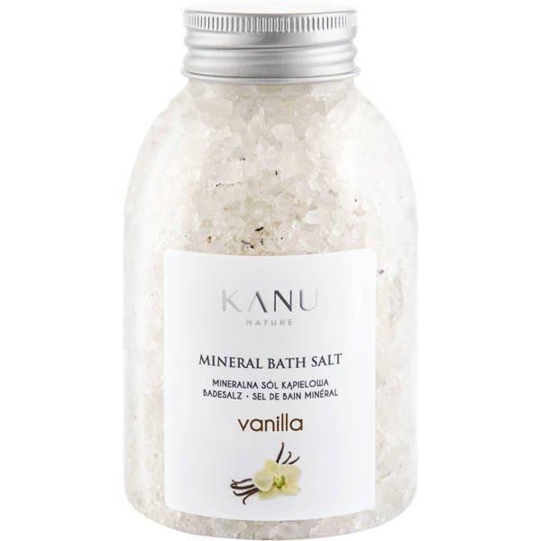 Kanu Nature Regenerująca Mineralna Sól do Kąpieli o Zapachu Wanilii 350g