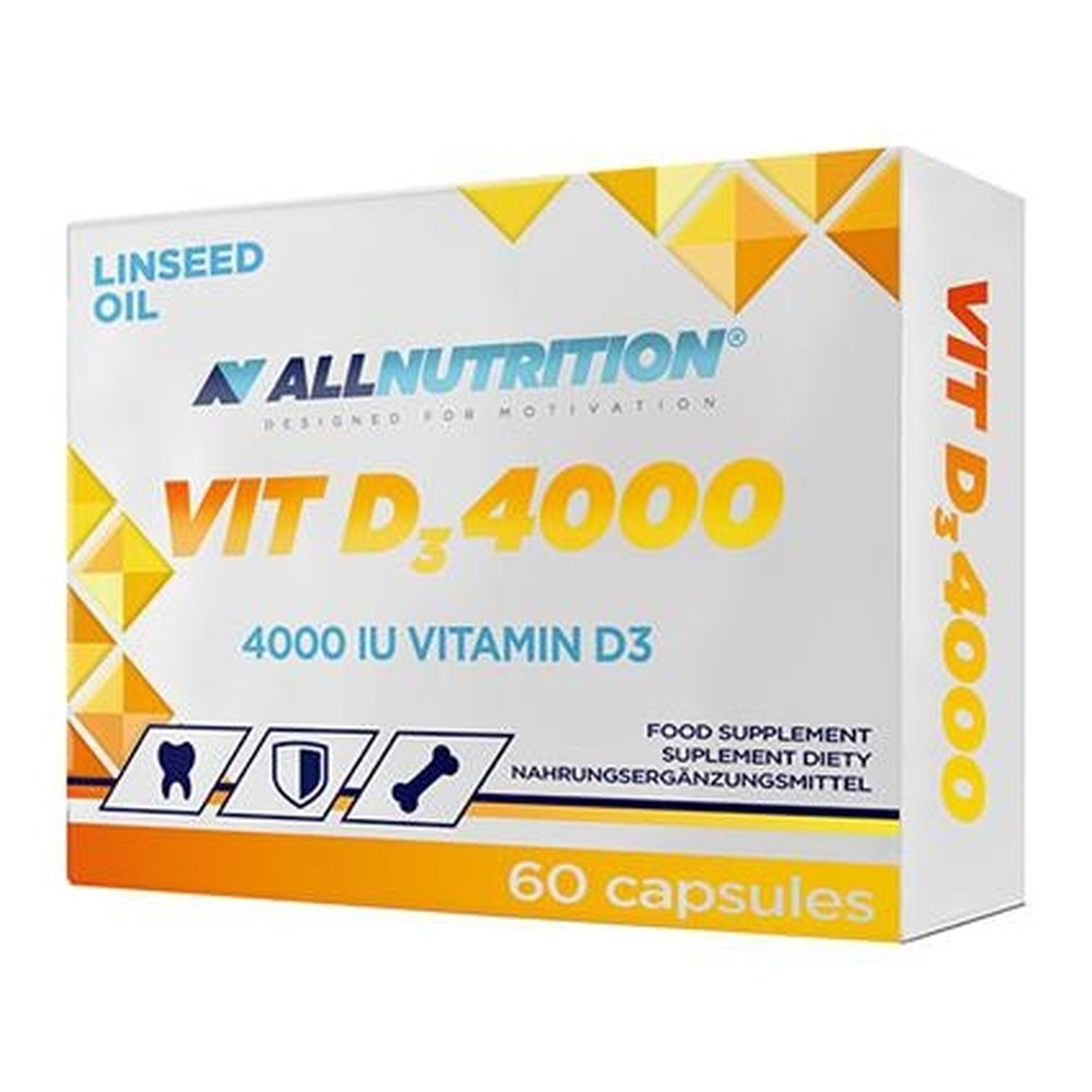 Allnutrition Vit D3 4000 IU For Immunity and Healthy Bones 60 Capsules