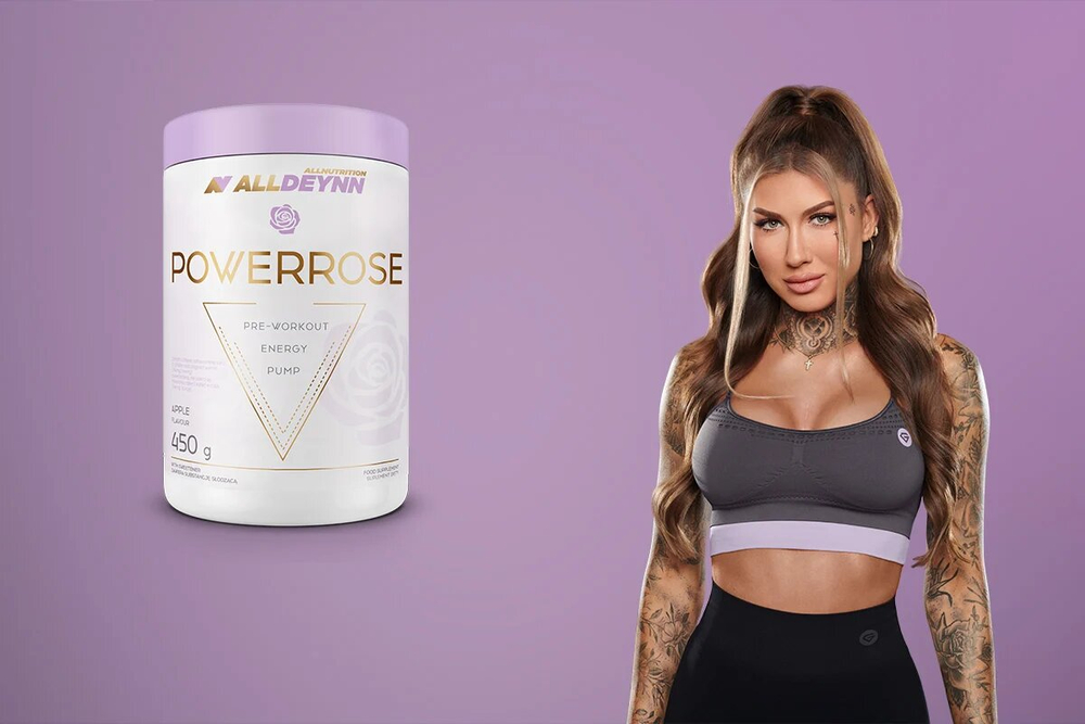 AllDeynn Powerrose Bubble Gum Formula for Women Strength and Energy 450g