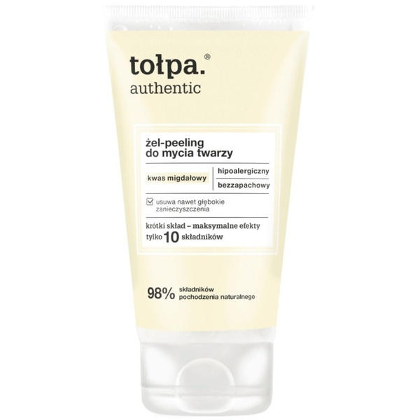 Tolpa Authentic Żel-Peeling do Twarzy Delikatny Oczyszczający 150ml