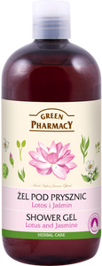 Green Pharmacy Żel pod Prysznic Lotos i Jaśmin 500ml