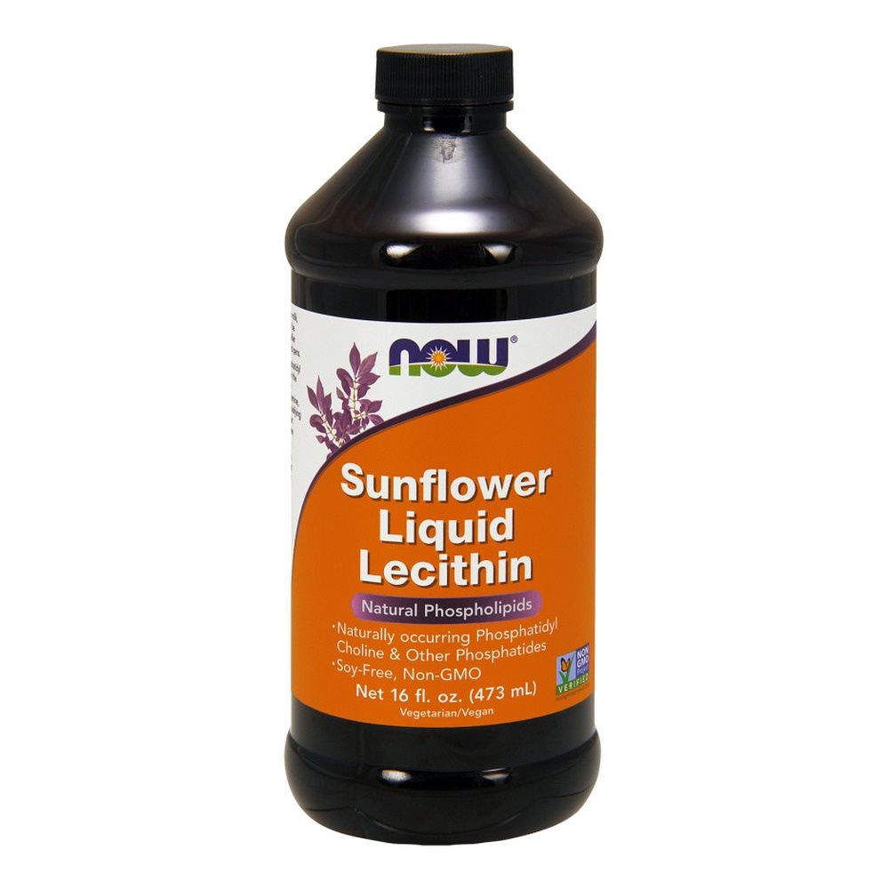 Now Foods Sunflower Lecithin Liquid 473ml