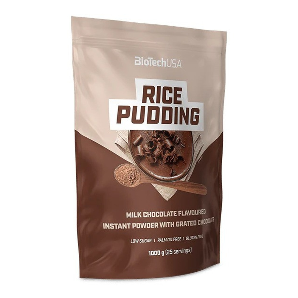 BioTechUSA Rice Pudding Pudding ryżowy, Czekolada mleczna 1000g