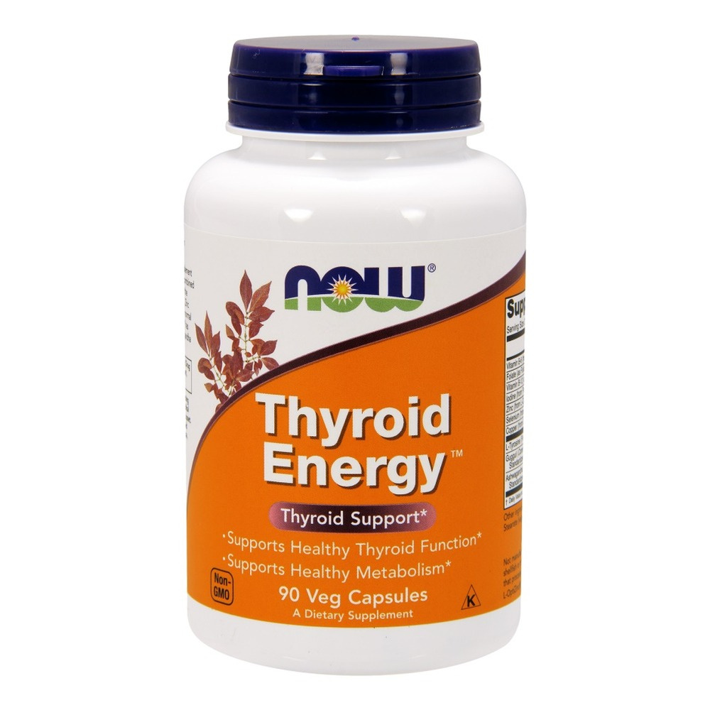 Now Foods Thyroid Energy Supports Thyroid Health 90 Vcapsules