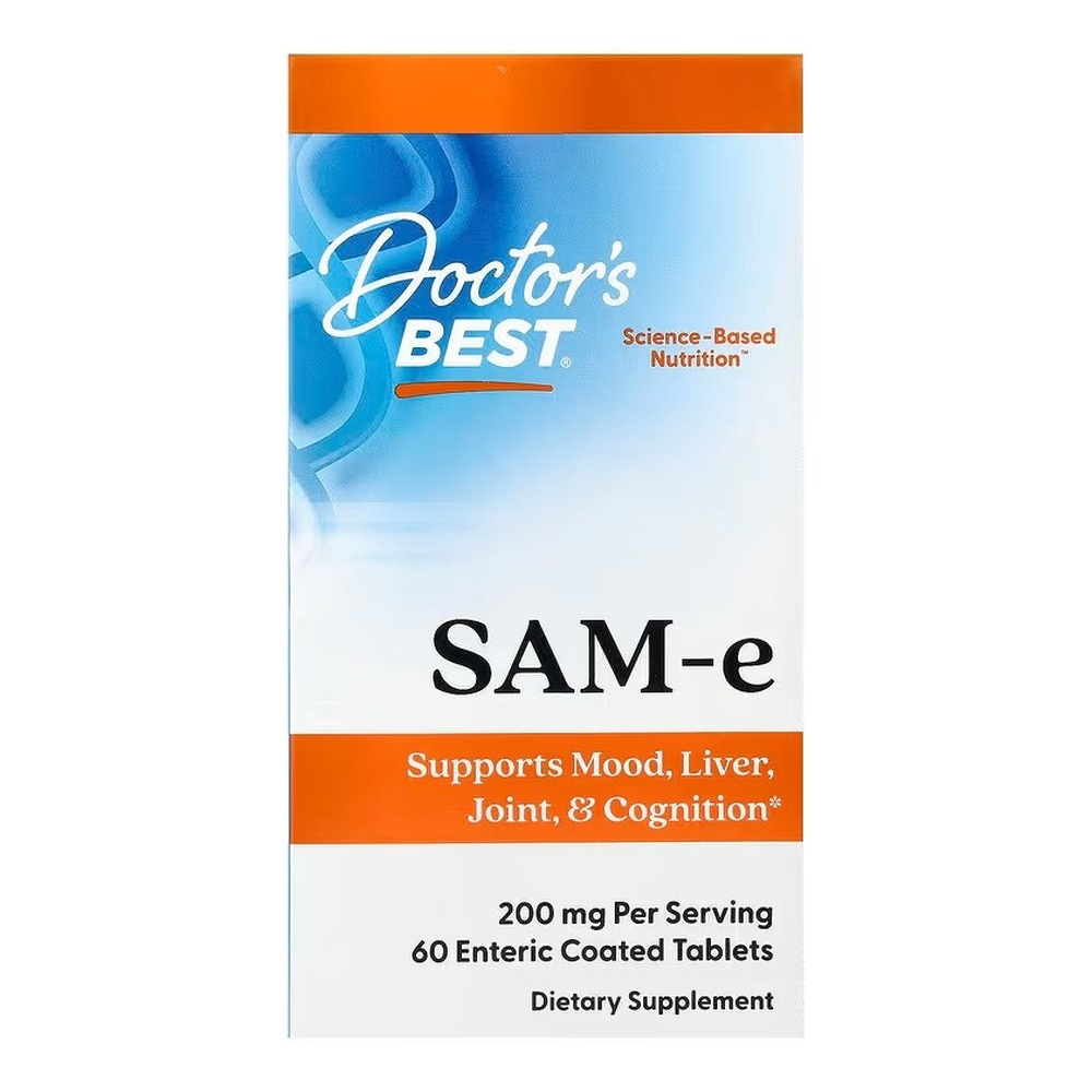 Doctor's Best SAM-e, 200mg Tablets 60 tablets