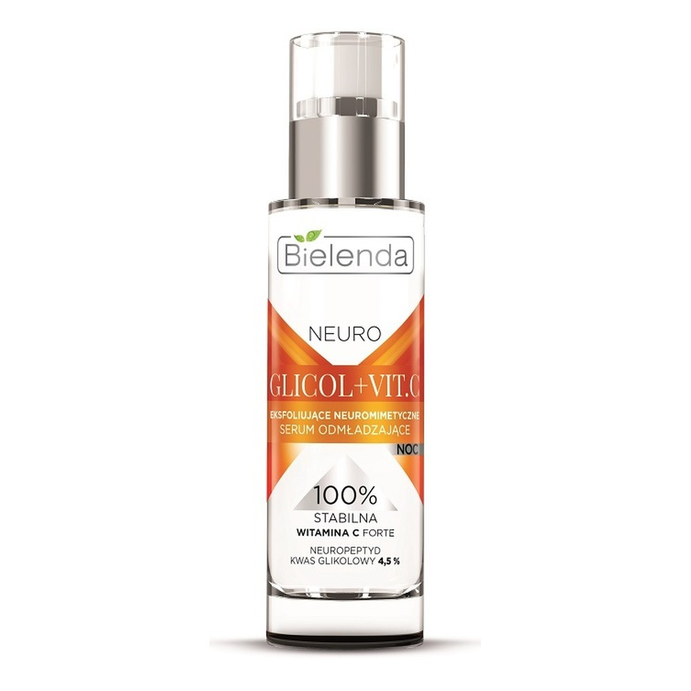 Bielenda Neuro Glicol Exfoliating Neuromimetic Rejuvenating Serum At Night Vit. C 30ml