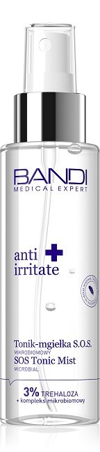 Bandi Anti Irritate S.O.S. Tonik Mgiełka  Mikrobiomowy Koi Nawilża 100ml