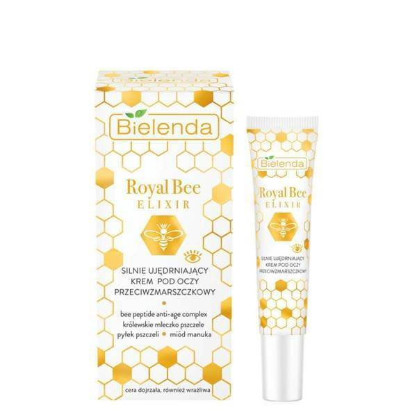 Bielenda Royal Bee Elixir Strongly Firming Anti Wrinkle Eye Cream for Mature Skin 15ml