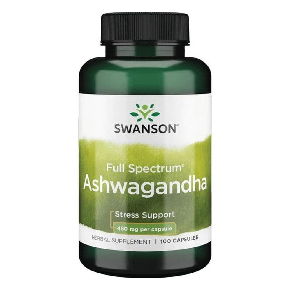 Swanson Ashwagandha 450 mg 100 Kapsułek