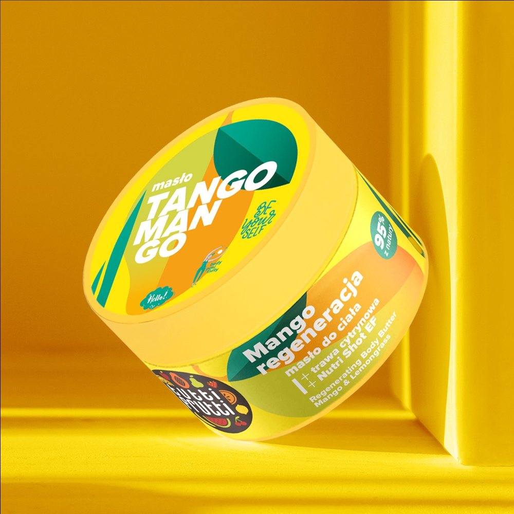 Tutti Frutti Regenerating Body Butter Mango and Lemongrass Nutri Shot E+F 200ml