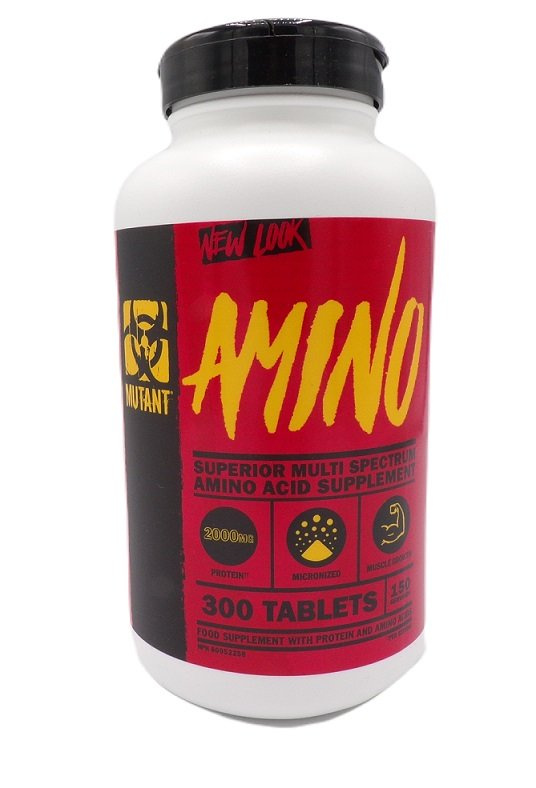 Mutant Amino Suplement Aminokwasowy Na Wsparcie Masy Mięśniowej 300 Tabletek