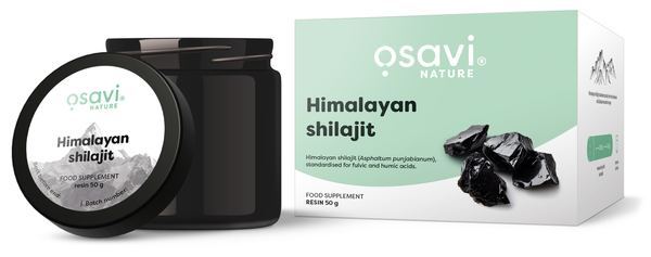 Osavi Himalayan Shilajit Resin for Vitality and Energy 50g