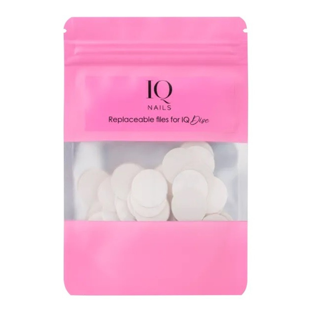 IQ Nails Wymienne Nakładki Ścierne 25 mm Gradacja 180 do Pedicure 50szt