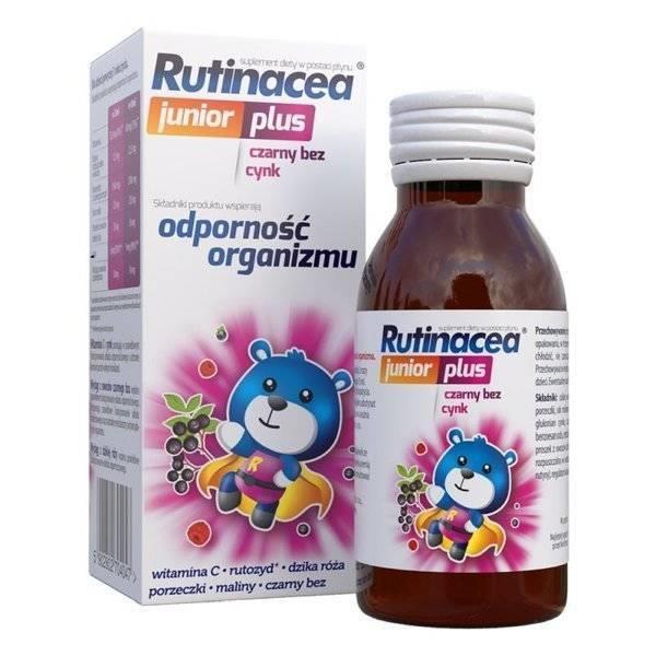 Rutinacea Junior Plus Płyn Wspierający Odporność Organizmu dla Dzieci 100ml