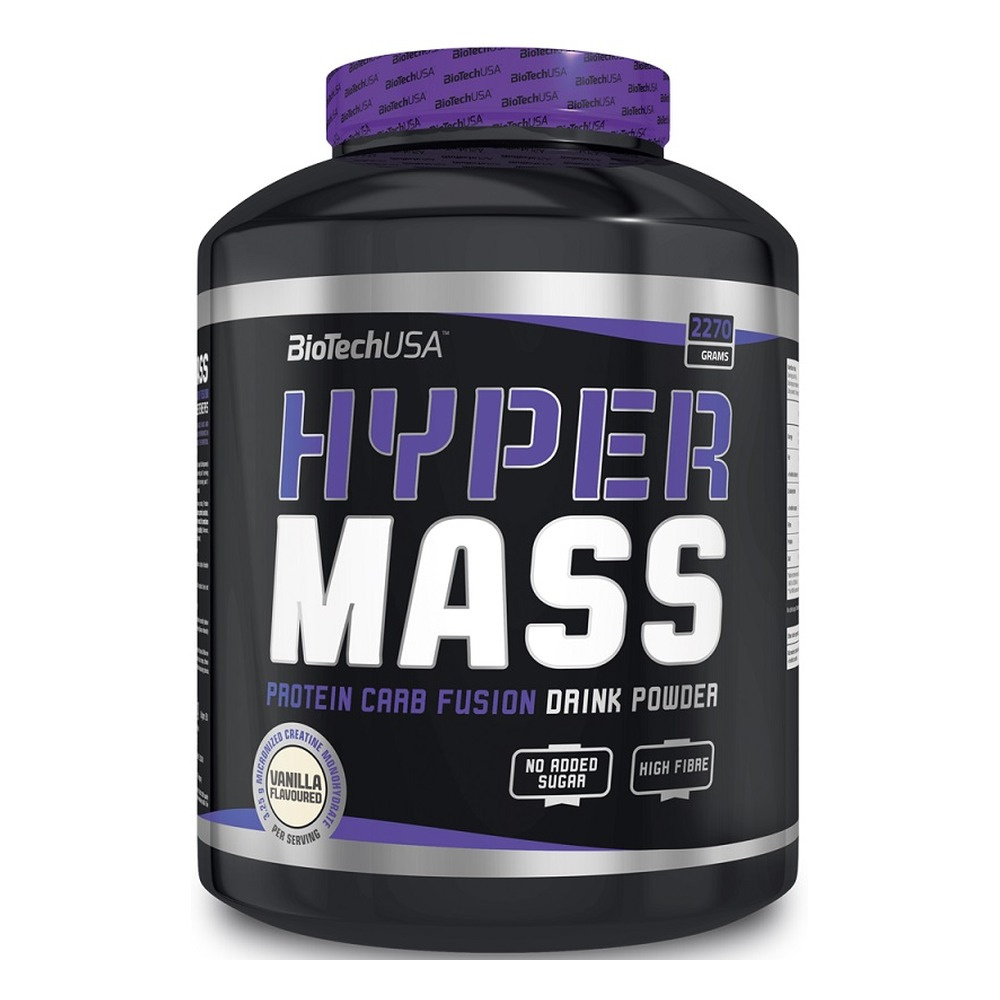 BioTechUSA Hyper Mass Chocolate Mass Gainer with Creatine for Muscle Mass Growth 2270g