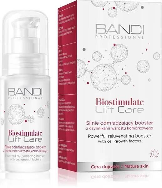 Bandi Biostimulate Lift Care Silnie Odmładzający Booster z Czynnikami Wzrostu Komórkowego dla Skóry Dojrzałej 30ml