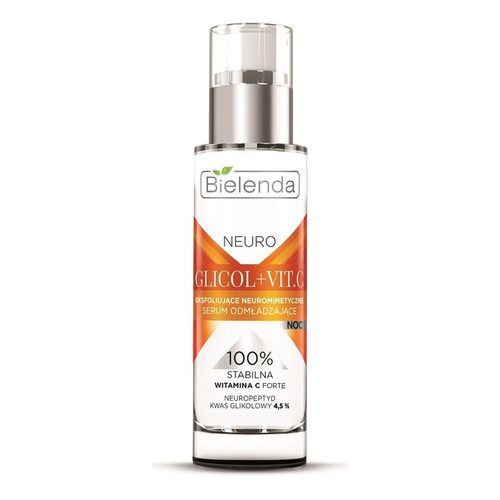 Bielenda Neuro Glicol Exfoliating Neuromimetic Rejuvenating Serum At Night Vit. C 30ml