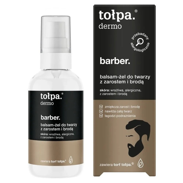 Tolpa Dermo Men Barber Balm-Gel For Face With Stubble And Beard 75ml