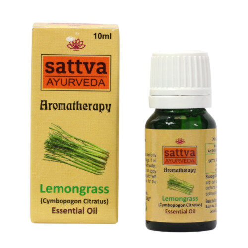 Sattva Ayurveda Olejek Eteryczny Trawa Cytrynowa 10ml