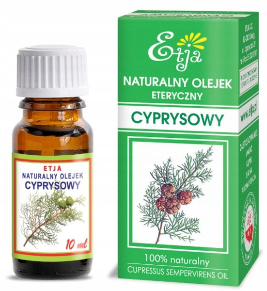 Etja Naturalny Olejek Eteryczny Cyprysowy 10ml