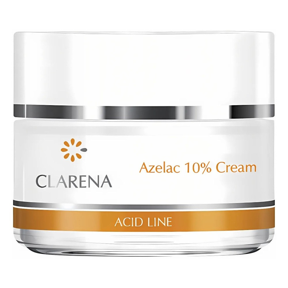 Clarena Krem z 10% Kwasem Azelainowym dla Skóry Problematycznej z Przebarwieniami 50ml