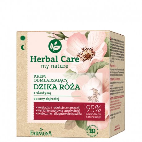 Herbal Care Odmładzający Krem na Dzień dla Skóry Dojrzałej z Dziką Różą 50ml