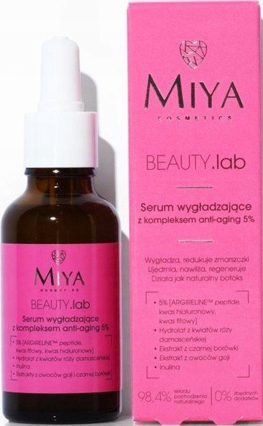 Miya BeautyLAB Serum Wygładzające na Zmarszczki z Kompleks Anti-Aging
