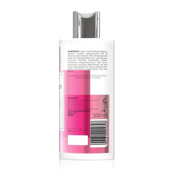 Apis Amarantus Care Regenerating Shampoo with Amaranth Extracts for Dry and Damaged Hair 300ml
