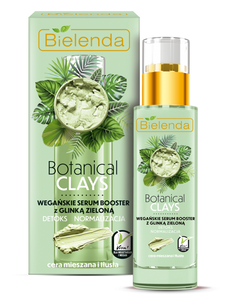 Bielenda Botanical Clays Vegan Booster Serum with Green Clay 30ml