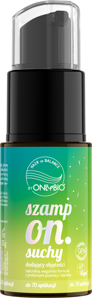 OnlyBio Hair in Balance Suchy Szampon Dodający Objętości 35g