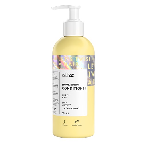 So!Flow Hydrating Curl Enhancer Conditioner with Melon & Aloe Fragrance - 400ml