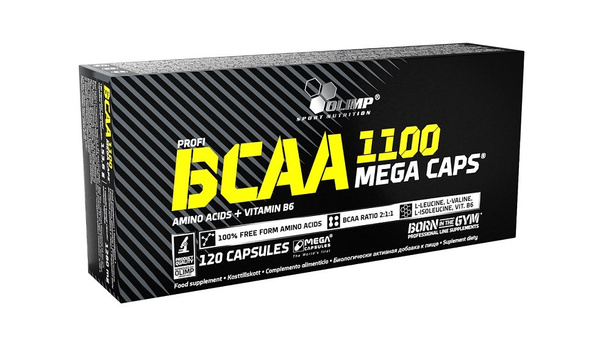 Olimp BCAA 1100 Mega Caps 120 Kapsułek