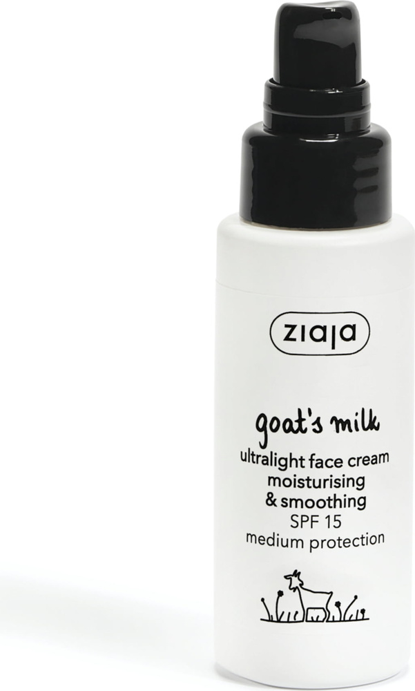 Ziaja Goat Milk Ultralight Anti-age Moisturizing and Energizing Cream SPF15 50ml
