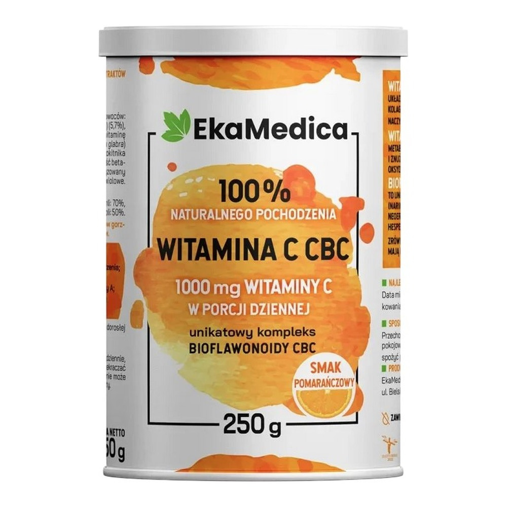 EkaMedica Witamina C CBC Proszek 250g