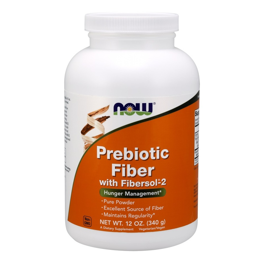Now Food Prebiotic Fiber with Fibersol-2 Keeps Bowel Movements Regular 340g