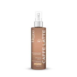 Lirene Perfect Tan Vegan Self-Tanning Body Oil Spray Caffe Latte 190ml