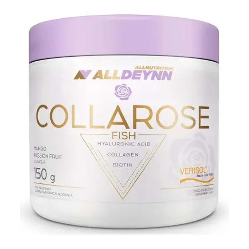 AllDeynn CollaRose Fish Hydrolizat Kolagenu Verisol Mango Passion Fruit 150g