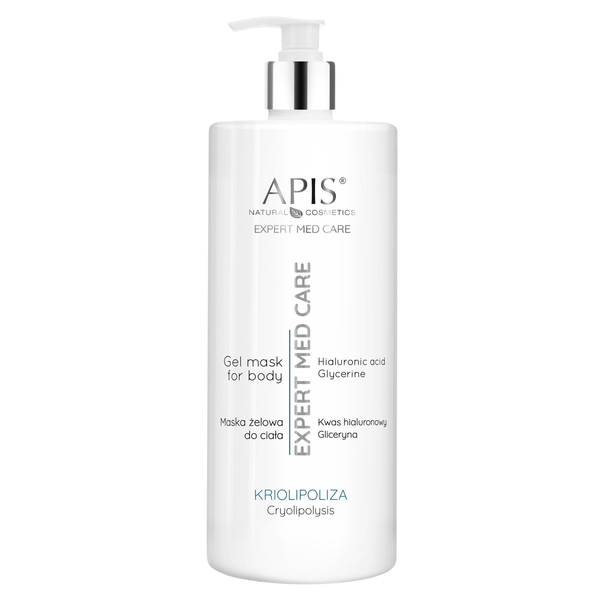 Apis Expert Med Care Gel Body Mask for Cryolipolisys with Hyaluronic Acid and Glycerin 1000ml