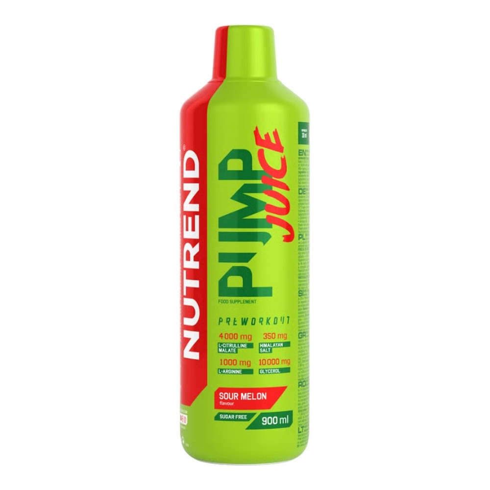 Nutrend Pump Juice Płyn Przedtreningowy Kwaśny Melon 900ml