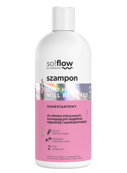 So!Flow by Vis Plantis Humectant Shampoo for Damaged Hair