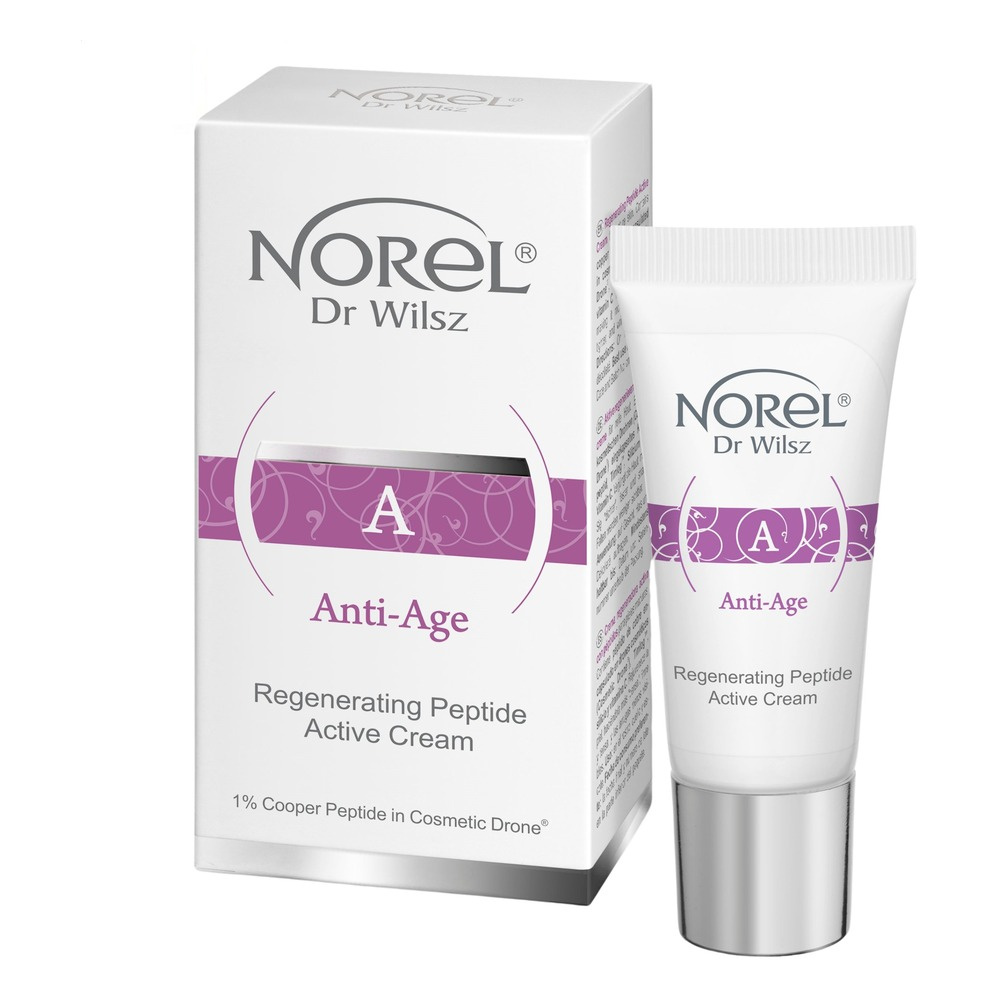 Norel Anti-Age Active Regenerujący Krem Peptydowy dla Skóry Dojrzałej 15ml