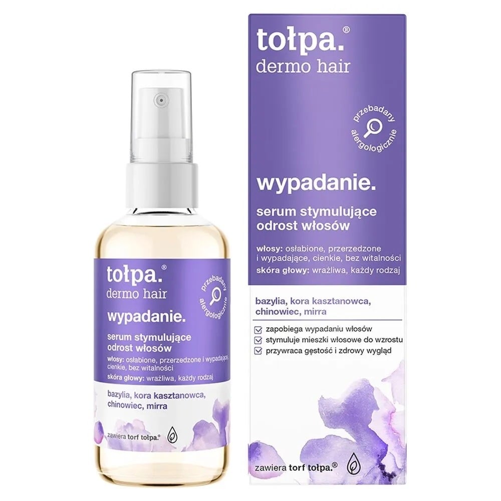 Tolpa Dermo Hair Serum Stymulujące Wzrost Włosów 100ml