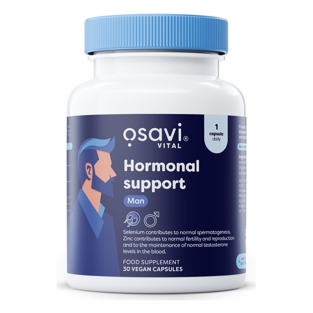 Osavi Hormonal Support Man Supplement for Men 30 Vegan Caps