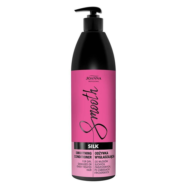 Joanna Professional Silk Smoothing Conditioner for Dry and Damaged Hair after Hairdressing Treatments 1000ml
