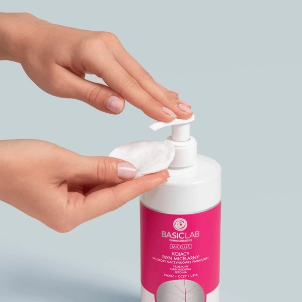 BasicLab Micellis Soothing Micellar Water For Capillary And Sensitive Skin 500ml