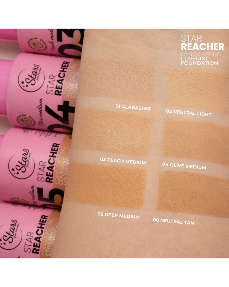 Stars From the Stars Star Reacher Beautifying Covering Fluid No. 01 Alabaster 20g