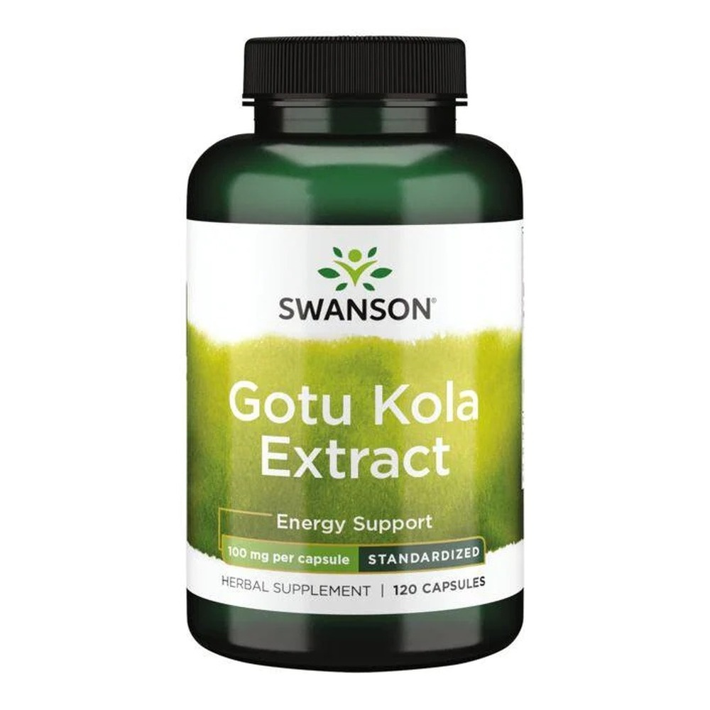 Swanson Gotu Kola Extract 100mg 120 Capsules